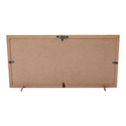 Shiplap Rustic Thanksgiving Wall Sign, Fall Autumn Leaves Farmhouse Home Decor Plaque 8x16 (2 Piece Bundle)