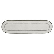 Autumn Harvest Pumpkin Stencil Table Runner 12x48 Farmhouse Fall Kitchen Dining Decor (2 Piece Bundle)