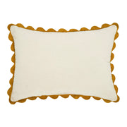 Embroidered Woodland Mushroom Lumbar Throw Pillow 14x20 Rustic Farmhouse Accent Home Decor (2 Piece Bundle)