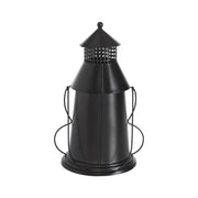 Black Halloween Spooky Decorative Metal Lantern Tealight & Votive Candle Holder Indoor Tabletop Accent Decor 12 Inch Tall (2 Piece Bundle)