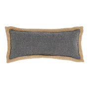 Autumn Fall Harvest Farmhouse Lumbar Throw Pillow, 5x12 Inch Decorative Accent (2 Piece Bundle)