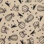 Raven Harvest Cotton Kitchen Dish Towel Set of 3 Absorbent Fall Decor Hand Towels 19x28 (6 Piece Bundle)