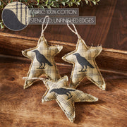 Raven Harvest Primitive Star Bowl Filler Set of 3 (4x3in) Rustic Farmhouse Country Home Decor Accents (6 Piece Bundle)