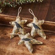 Raven Harvest Primitive Star Bowl Filler Set of 3 (4x3in) Rustic Farmhouse Country Home Decor Accents (6 Piece Bundle)