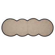 Raven Harvest Simplify Stencil Farmhouse Woven Cotton Blend Kitchen Table Runner 12x36 Inch (2 Piece Bundle)