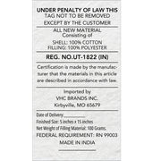 Raven Harvest Simplify Farmhouse Rustic Decorative Lumbar Throw Pillow, 5x15 Inch (2 Piece Bundle)