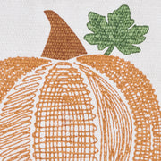 Annie Black & White Buffalo Check Pumpkin Trivet 8x8 inch Farmhouse Fall Kitchen Hot Pad (2 Piece Buy One, Get One Free Bundle)