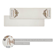 Bountifall Autumn Blessings Fall Harvest Table Runner, 12x48 Inch Seasonal Thanksgiving Dining & Kitchen Decor (2 Piece Buy One, Get One Free Bundle)