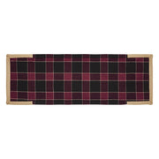 Connell Pinecone Table Runner, Rustic Cabin Lodge Forest Decor, Small 8x24 inch Accent Mat for Kitchen (2 Piece Buy One, Get One Free Bundle)