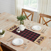 Connell Rustic Lodge Farmhouse Pinecone Fabric Table Runner 12x36 Inch Home Decor (2 Piece Buy One, Get One Free Bundle)