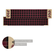 Connell Pinecone Quilted Table Runner 12 x 60 Rustic Lodge Cabin Woodland Fall Home & Kitchen Decor (2 Piece Buy One, Get One Free Bundle)