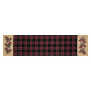 Connell Rustic Pinecone Fall Table Runner 12x48 Inch Holiday Decorative Home Decor (2 Piece Buy One, Get One Free Bundle)