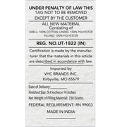 Decorative Throw Pillow Connell Autumn Blessings 9.5x14in Fall Harvest Seasonal Home Decor Accent Pillow (2 Piece Buy One, Get One Free Bundle)