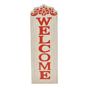 Welcome Harvest Fall Wall Sign 18x6 Inch RusticHome Decor Plaque Autumn Entryway Wall Art (2 Piece Buy One, Get One Free Bundle)