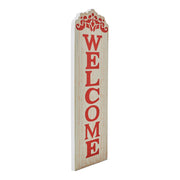 Welcome Harvest Fall Wall Sign 18x6 Inch RusticHome Decor Plaque Autumn Entryway Wall Art (2 Piece Buy One, Get One Free Bundle)