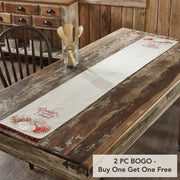 Autumn Fall Thanksgiving Table Runner Grateful Thankful Blessed Pumpkins Harvest 12 x 72 Inch Farmhouse Seasonal Home Decor (2 Piece Buy One, Get One Free Bundle)