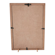 Rustic Farmhouse Give Thanks Wall Sign Autumn Leaves Fall Thanksgiving Home Decor Plaque 12x8 Inch (2 Piece Buy One, Get One Free Bundle)