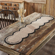 12x60 Harvest Blessings Stenciled Table Runner Gather & Be Thankful Autumn Fall Thanksgiving Dining & Home Decor (2 Piece Buy One, Get One Free Bundle)