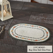 Fall Pumpkin Bounty Oval Placemat Stencil 10x15 Reusable DIY Craft & Table Decor Template (2 Piece Buy One, Get One Free Bundle)