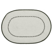 Fall Harvest Pumpkin Oval Placemat 13x19 Farmhouse Stencil Table Mat (2 Piece Buy One, Get One Free Bundle)