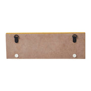 Under The Harvest Moon Primitive Star Farmhouse Wall Sign, Rustic MustardPlaque Decor, 4x12 Inch (2 Piece Buy One, Get One Free Bundle)