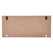 Primitive Rustic Welcome Wall Decor Sign Mustard Saltbox House, Raven & StarsAccent 7x16 Inch (2 Piece Buy One, Get One Free Bundle)