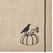 Raven Harvest Farmhouse Rustic Natural Jute Burlap Placemat Set (2) 13x19 Inch Table Mats (4 Piece Buy One, Get One Free Bundle)