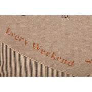 Sawyer Mill Charcoal Farmhouse Harvest Festival 18x18 Decorative Throw Pillow Rustic Fall Accent Home Decor (2 Piece Buy One, Get One Free Bundle)