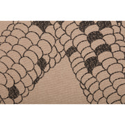 Sawyer Mill Charcoal Corn Feed Cotton Farmhouse Shower Curtain, Grey & Cream, 72x72 (2 Piece Buy One, Get One Free Bundle)