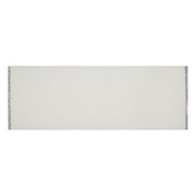 Fall Farmhouse Silhouette Pumpkin Grey Indoor Outdoor Runner Rug 17x48 (2 Piece Buy One, Get One Free Bundle)