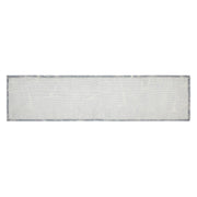 Autumn Harvest Grey Pumpkin Silhouette Table Runner 12x48 Inch Seasonal Fall & Halloween Kitchen Dining Decor (2 Piece Buy One, Get One Free Bundle)