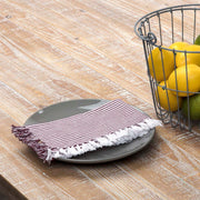 Ashton Burgundy Ribbed Runner 13x90 (13 Piece Bundle)