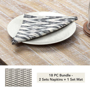 Alexis Napkin Set of 6 18x18 (18 Piece Bundle)