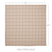 Connell Table Topper 40x40 (2 Piece Buy One, Get One Free Bundle)