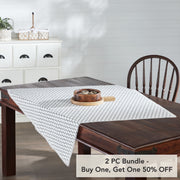 Down Home Table Topper 40x40 (2 Piece Buy One, Get One Free Bundle)