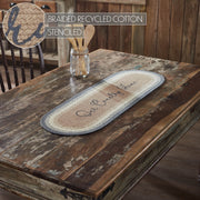 Finders Keepers Our Country Home Oval Runner 12x36 (2 Piece Buy One, Get One Free Bundle)