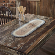 Finders Keepers Our Country Home Oval Runner 12x36 (2 Piece Buy One, Get One Free Bundle)