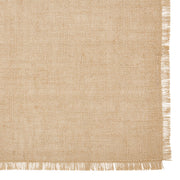 Greetings Jute Burlap Tan Runner 12x36 (2 Piece Buy One, Get One Free Bundle)