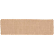 Greetings Jute Burlap Tan Runner 12x48 (2 Piece Buy One, Get One Free Bundle)