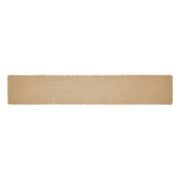Greetings Jute Burlap Tan Runner 12x72 (2 Piece Buy One, Get One Free Bundle)