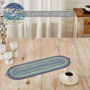Jolie Jute Oval Runner 8x24 (2 Piece Buy One, Get One Free Bundle)