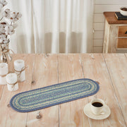Jolie Jute Oval Runner 8x24 (2 Piece Buy One, Get One Free Bundle)