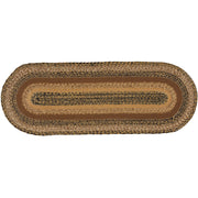 Kettle Grove Jute Runner 13x36 (2 Piece Buy One, Get One Free Bundle)