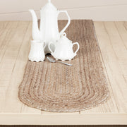Natural Jute Runner 13x72 (2 Piece Buy One, Get One Free Bundle)