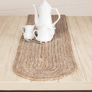 Natural Jute Runner 13x90 (2 Piece Buy One, Get One Free Bundle)