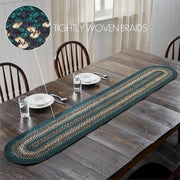 Pine Grove Jute Oval Runner 13x72 (2 Piece Buy One, Get One Free Bundle)