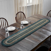 Pine Grove Jute Oval Runner 13x72 (2 Piece Buy One, Get One Free Bundle)