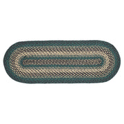 Pine Grove Jute Oval Runner 13x36 (2 Piece Buy One, Get One Free Bundle)