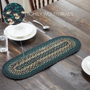 Pine Grove Jute Oval Runner 8x24 (2 Piece Buy One, Get One Free Bundle)