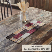 Wyatt Runner Quilted 8x24 (2 Piece Buy One, Get One Free Bundle)